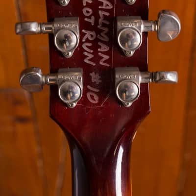 Gibson  CS Les Paul 1958 Tobacco Sunburst Duane Allman ( Allman Bros.) Aged Pilot Run # 10 / 10 image 5