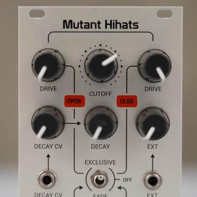 Hexinverter Mutant Hihats Eurorack Synthesizer Module #58491 image 3