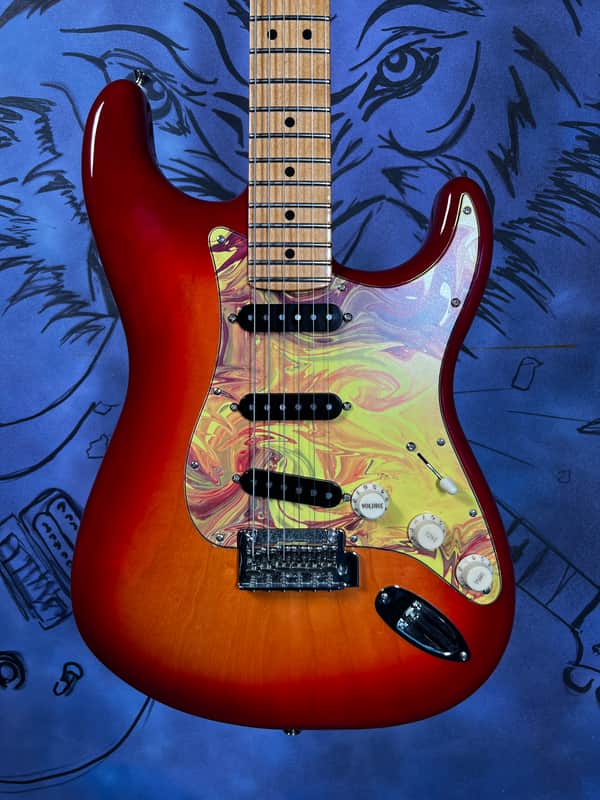 USED Fender Player ii Stratocaster - Aged Cherry Burst