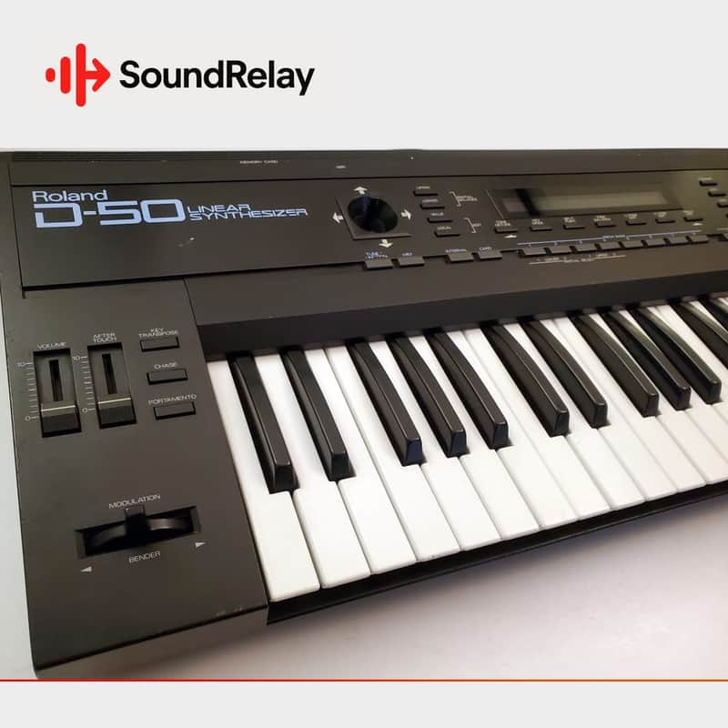Roland D-50 - Linear Synth Classic 1987 - PSU Included - Manual Included - Tested image 1
