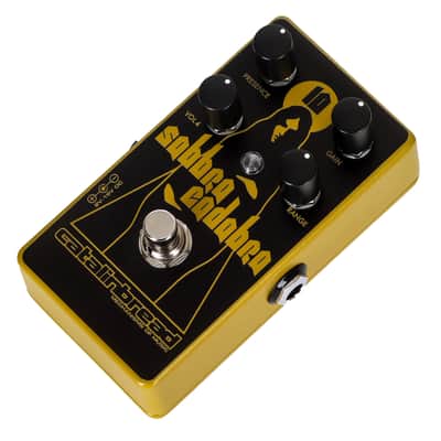 Catalinbread Sabbra Cadabra 10th Anniversary Overdrive Pedal - Yellow image 5