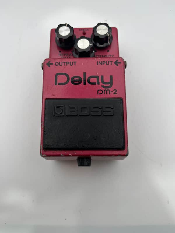 Boss DM-2 Delay (Black Label) 1981 - 1984 - Pink x386 image 1