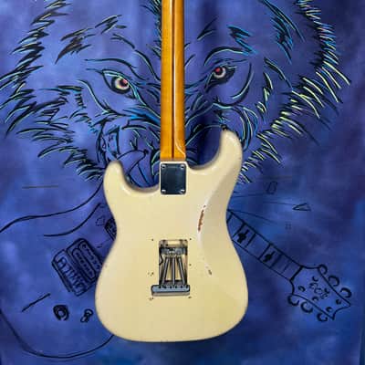 USED 2009 Fender Custom Shop Stratocaster 1956 Relic - Dessert Sand image 6