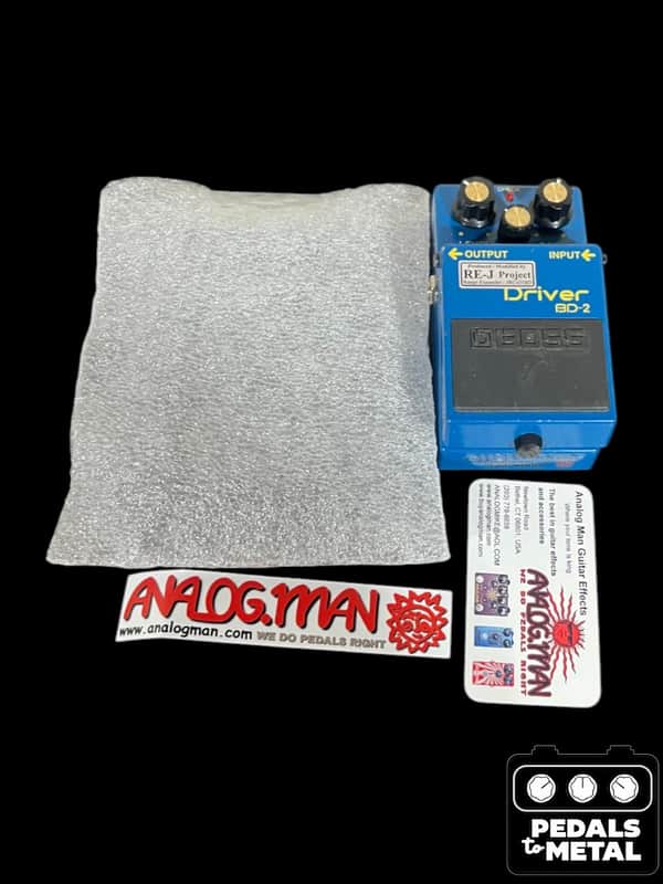 Analogman Boss BD-2 Blues Driver with Mod | Reverb