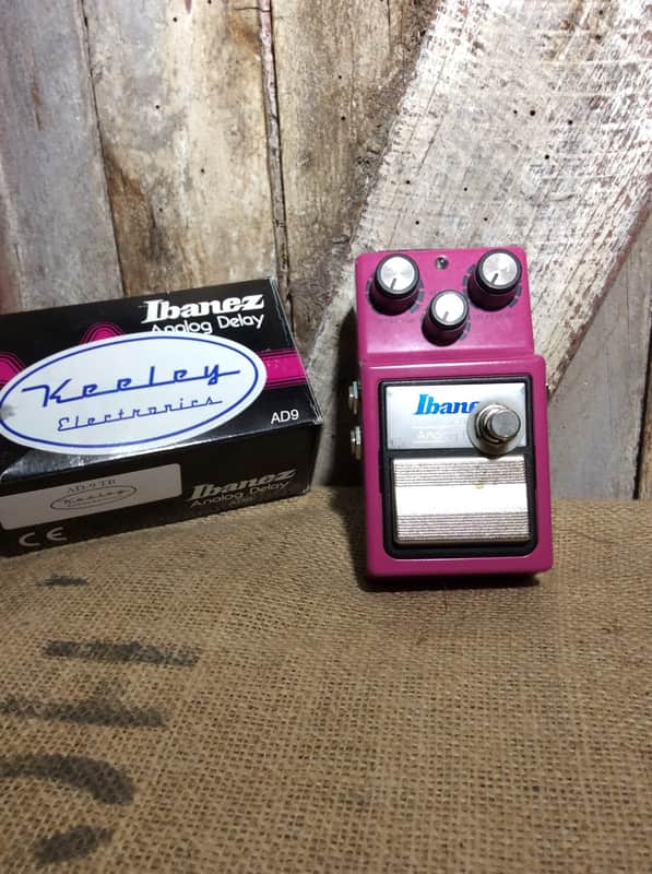 Ibanez AD-9 Analog Delay w/ Keeley Mod | Reverb