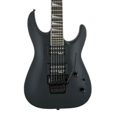 Used Jackson JS32 DKA JS Series Dinky Arch Top - Satin Black w/ Amaranth FB image 1
