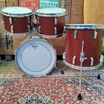 SONOR Phonic Jazz Set 1980s, Red Mahogany. image 8