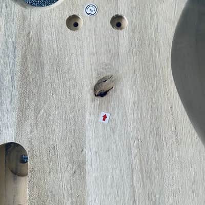 Unfinished Basswood Bass Body image 6