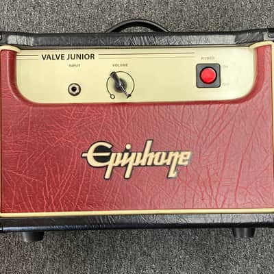 Non-functioning Epiphone Valve Jr Head 2000s - Black image 1