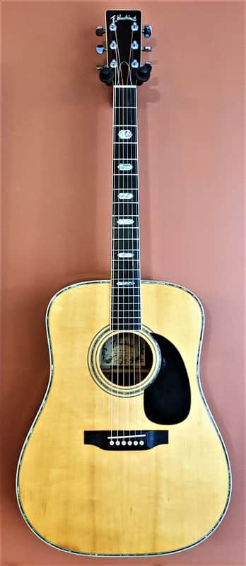 1970 F. Hashimoto Vintage W340 RARE D35 Copy W/Hard Case | Reverb