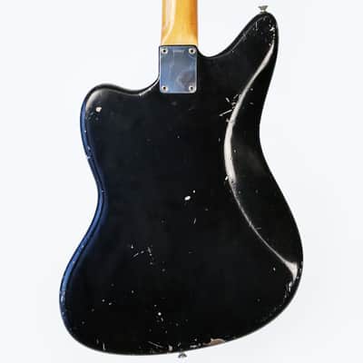 1962 Fender Jaguar - Original Custom Order Blue Sparkle... with BLACK back and pickguard! image 2