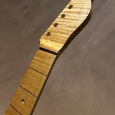 Killer Curly Maple Tele Guitar Neck- Fits Fender & Warmoth image 15