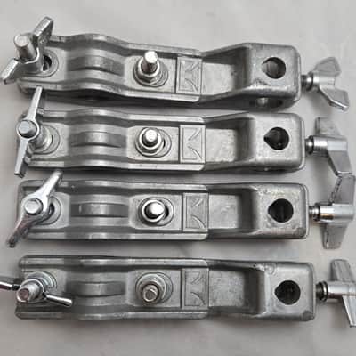 Four  Used TAMA 1980s Multi Clamps made in Japan image 3