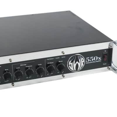 SWR 550x Professional Bass Amplifier Owned by Brian Setzer image 5
