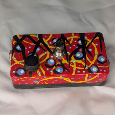 ZVEX Super Hard On SHO – NAMM 2007 Starry Night Red – Hand Painted – 4 of 6 image 7