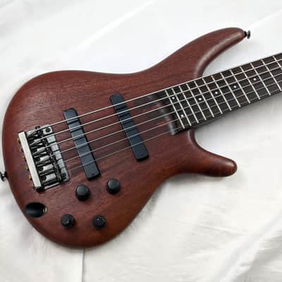 Ibanez Japan 1992 Soundgear SR1306 6-String Bass - Padauk/Wenge/Bubinga (MIJ Fujigen) image 2