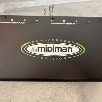 M-Audio Midisport 4x4 Anniversary Edition USB MIDI Interface w/ Original Box image 2