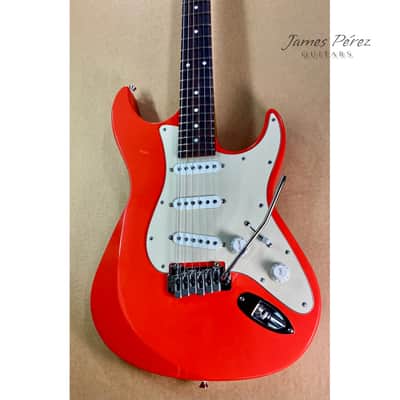 ALL NEW! - LS - Handmade in U.S.A. by Me @ James Perez Guitars 2026 - Fiesta Red image 5