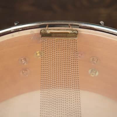 Yamaha 5x14" Birch Custom Absolute Snare Drum - Vintage Natural - Owned by Al Foster image 10