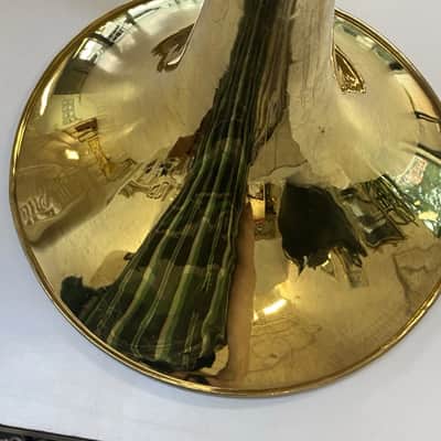 Very Clean Used Conn 14D Single F French Horn in Yellow Brass, Lacquered; with Case, Mouthpiece image 7