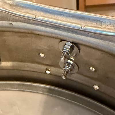 Leedy Elite Professional Late 20s - Nickel/ brass image 6