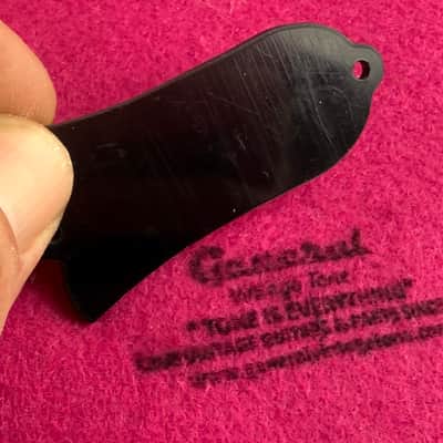 General Vintage Tone Truss Rod Cover for Historic Les Paul Junior ® 50's True Vintage Rolled Extruded NOS image 3