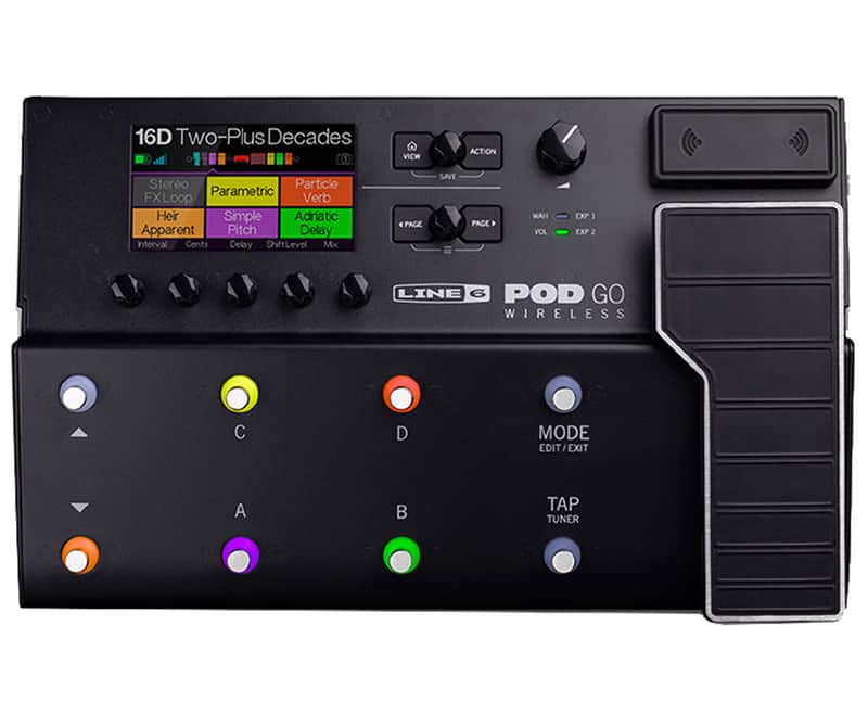 Line 6 POD Go Wireless Multi-Effects Pedal w/Wireless Receiver - Open Box image 1