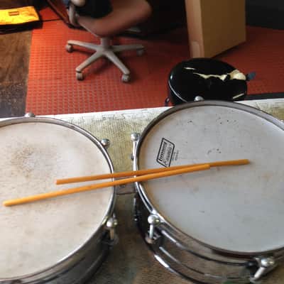 Latin Percussion LP256-S Tito Puente Signature 13" / 14" Stainless Steel Timbales w/ Stand