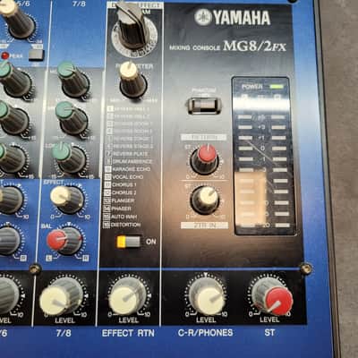 Yamaha MG8/2FX 8-channel Analog Mixer - Blue image 8