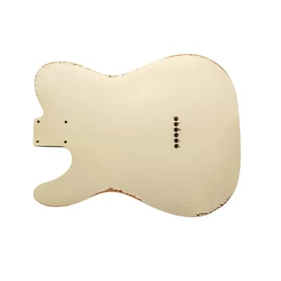RELIC Vintage White Nitro Telecaster Thinline body image 6