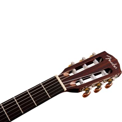 Fender CN-140SCE Thinline Concert Nylon String Acoustic Guitar image 6