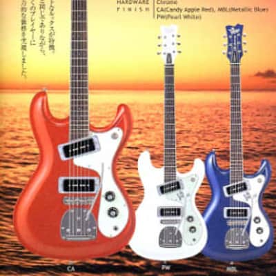 2002 Aria VM-02 "The Ventures" 40th Anniversary Limited Edition Model (Metallic Blue) image 19