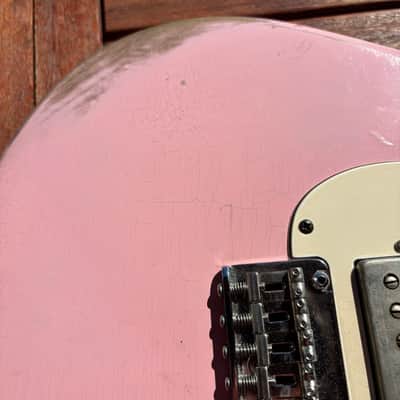 Fender Player Stratocaster Body Shell Pink Nitro Refinish image 4