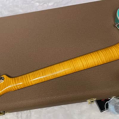 NEW! Fender Custom Shop Flamethrower Telecaster Custom - NOS - Modern Specs - Texas Special Pick-Ups - AAAA Flamed Neck -Seafoam Green - Authorized Dealer - 8lbs - G07232 image 11