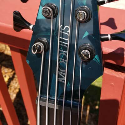 Modulus TBX Quantum Q6 1996 Trans Blue Quilt w/OHSC Graphite Bass image 6