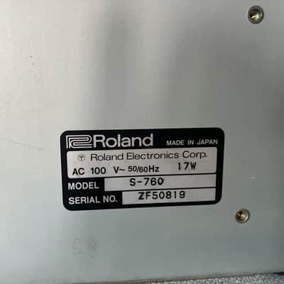 Roland S-760 Sampler - FDD Simulator Upgraded - 100V Japan Model image 8