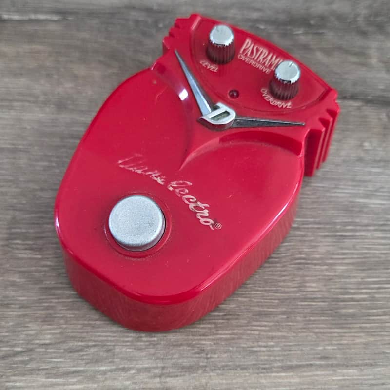 2010s Danelectro Pastrami Overdrive Red