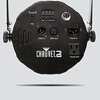 CHAUVET DJ SlimPAR 56 LED PAR Can Wash Light Built-In+Sound Activated Modes, Blk image 5