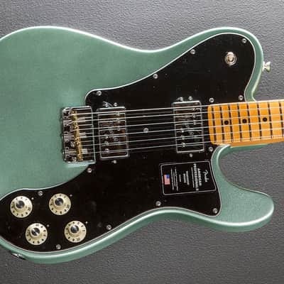 Fender American Professional II Telecaster Deluxe - Mystic Surf Green w/Maple image 1