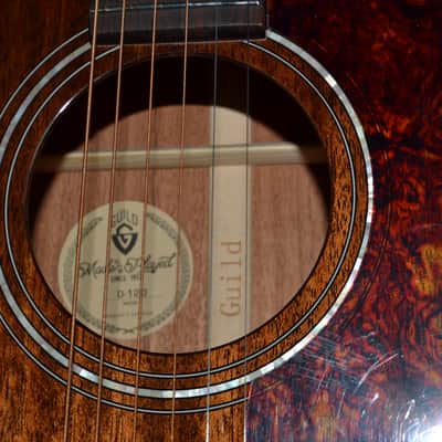 Guild D-120 Dreadnought Acoustic with Guild Soft Case - Natural Gloss image 3