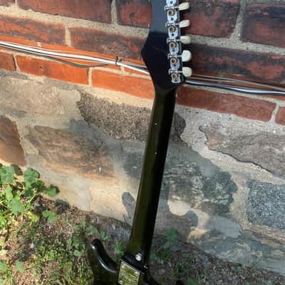 Vintage Harmony H804 Electric Guitar – Black – Ready to Play image 9