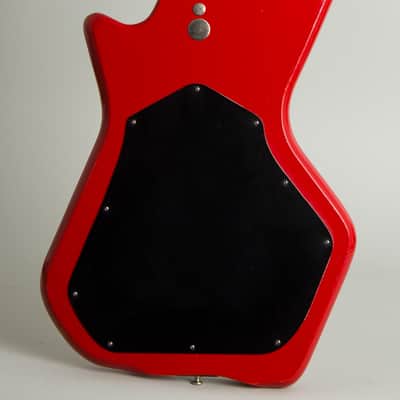 Airline Model 7244 Solid Body Electric Guitar (1964), ser. #G36719, black hard shell case. imagen 4