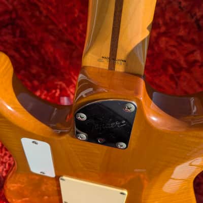 Fender STR-1150 LSM Stratocaster Solid Flame Maple Body 90s Lace Sensor Made in Japan image 9