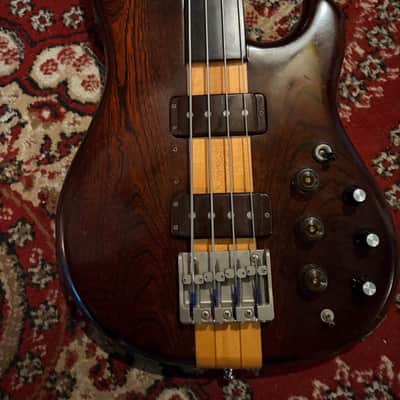 Ibanez MC940-DS Musician Bass Fretless 1980 - 1984 Dark Stain image 2