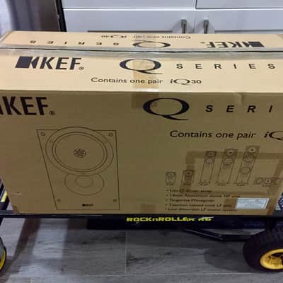 KEF iQ30  Black Bookshelf British Studio Monitors image 12