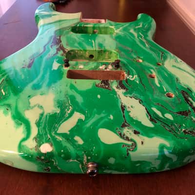 Kramer 1980's Body #D1523 from Kramer Factory Sale Neptune, NJ. Weighs 8.5 lbs! Factory Paint/Finish image 2