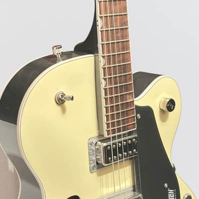 Gretsch G5420T Electromatic Classic Hollowbody Single-Cut Electric Guitar - Two-Tone Vintage White/London Grey image 6