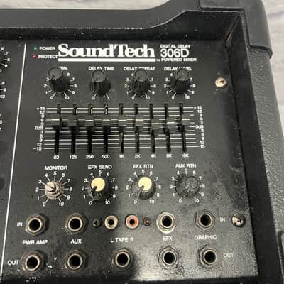 Soundtech 306D 6 Channel Powered Mixer with Effects image 2