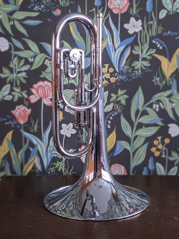 F. E. Olds & Son Ultratone Valve-Rotor Mellophone Bugle | Reverb