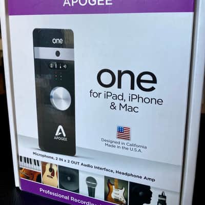Apogee ONE Audio Interface for iPad, iPhone, Mac and PC + extra lightning iOS cable image 1